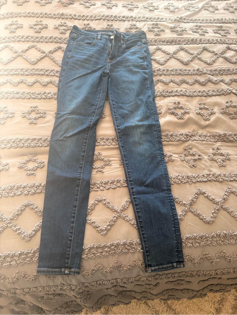 American Eagle Outfitters Dark Blue Skinny Jeggings